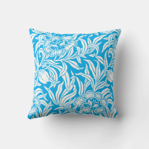 Art Nouveau Vintage Botanical Floral Pattern Cushion