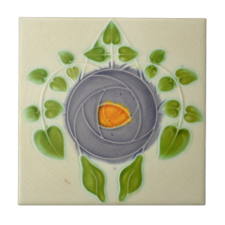 Art Nouveau Vintage Design Backsplash Tile 2 Sizes