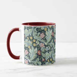 Art nouveau William Morris Leicester Flowers Folia Mug