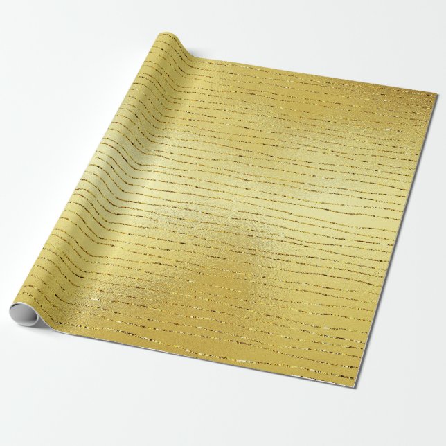 Art Nouveau William Morris Wrapping Paper (Unrolled)