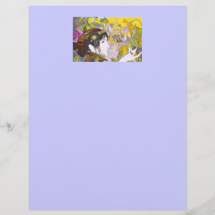 Art Nouveau Woman Flyer