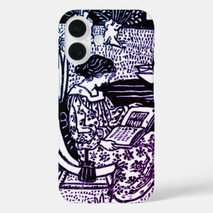 Art Nouveau Woman Reading   iPhone 16 Case