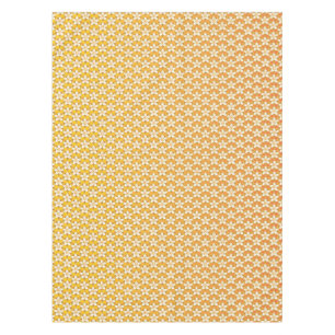 Art Nouveau yellow Jonquil floral wallpaper damask Tablecloth