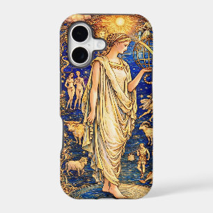 Art Nouveau Zodiac Goddess Celestial Illustration 