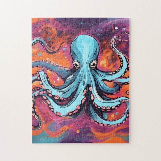 Art Octopus Dream Jigsaw Puzzle (Vertical)