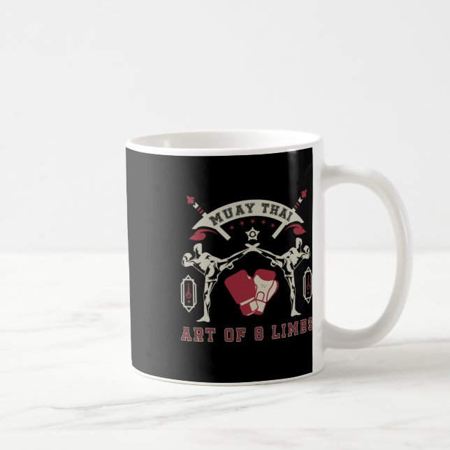 Art Of 8 Limbs Muay Thai  Coffee Mug (Right)