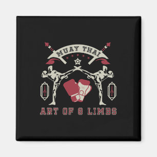 Art Of 8 Limbs Muay Thai Magnet