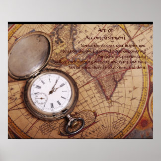 Art of Accomplishment Poster