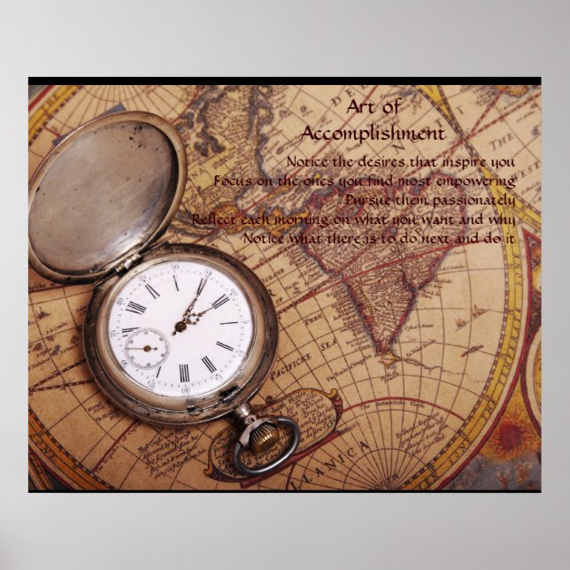 Art of Accomplishment Poster (Front)