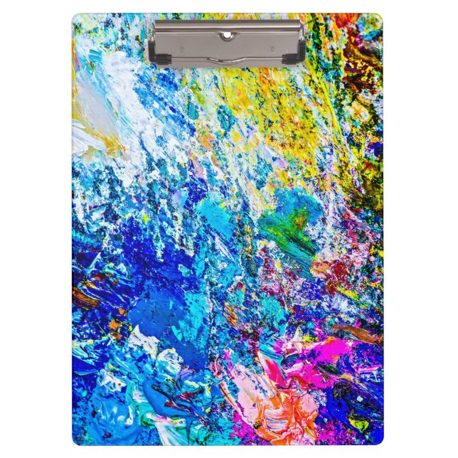 Art of colour palette clipboard (Front)