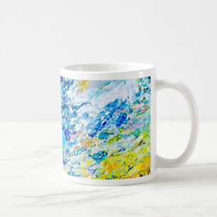 Art of colour palette coffee mug
