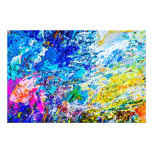 Art of colour palette photo print