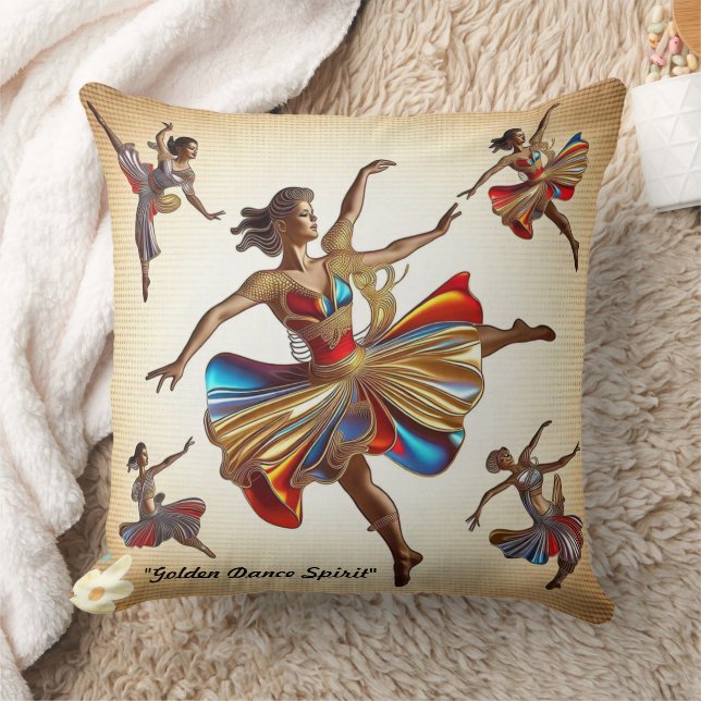 "Art of Dance Movement" Cushion (Blanket)