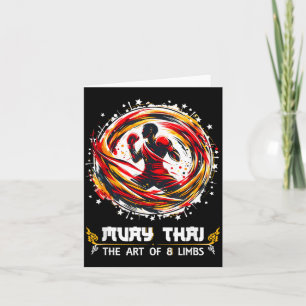 Art of Eight Limbs Thai Boxing MMA Kickboxing Muay Card