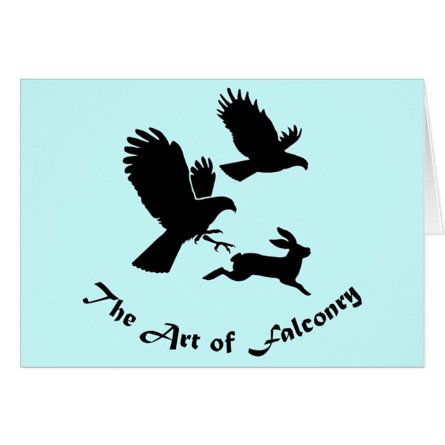 Art of Falconry - Harris Hawks (Front Horizontal)