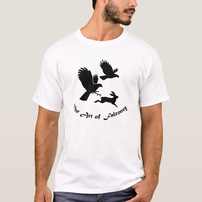 Art of Falconry - Harris Hawks T-Shirt (Front)