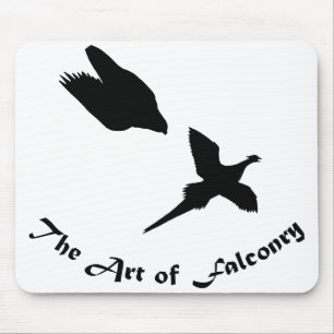 Art of Falconry- Peregrine Falcon Mouse Pad