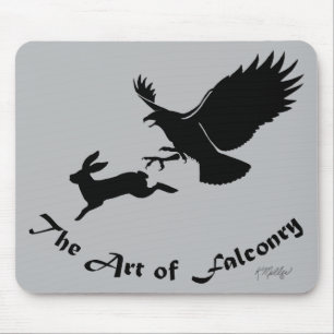 Art of Falconry - Red Tail Hawk Mouse Pad