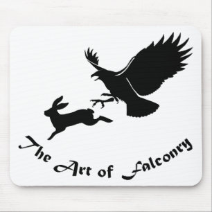 Art of Falconry - Red Tail Hawk Mouse Pad