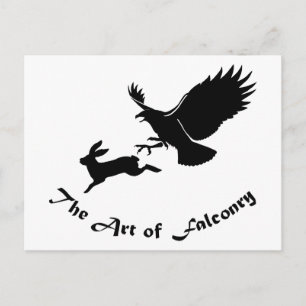 Art of Falconry - Red Tail Hawk Postcard