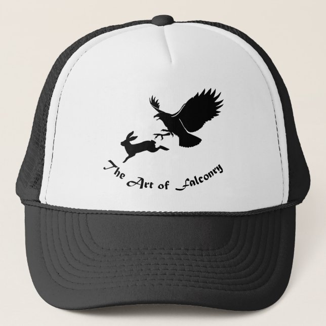 Art of Falconry - Red Tail Hawk Trucker Hat (Front)