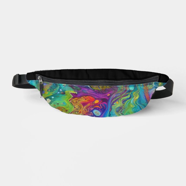 Art of Image Abstraction - seamless pattern 2 Bum Bags (Front)