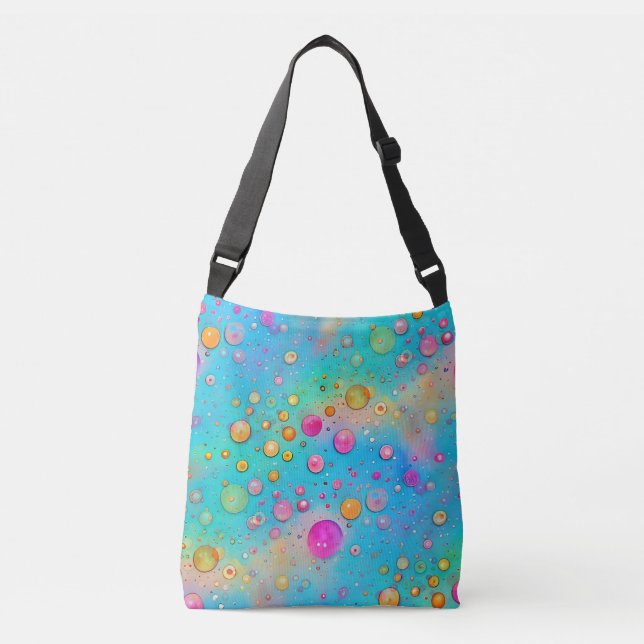 Art of Image Abstraction - seamless pattern 8 Crossbody Bag (Front)