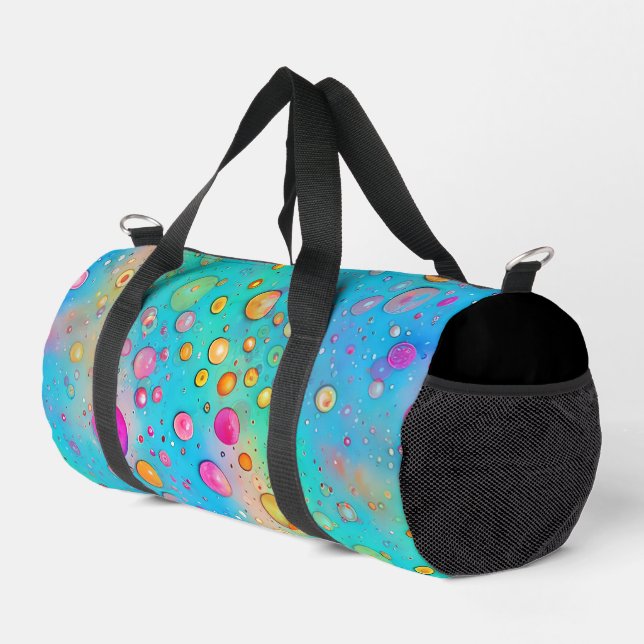 Art of Image Abstraction - seamless pattern 8 Duffle Bag (Right Corner)
