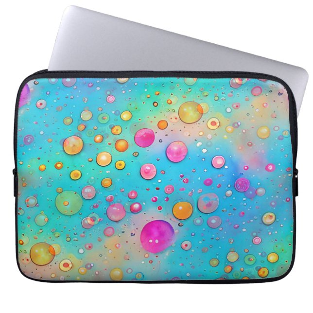 Art of Image Abstraction - seamless pattern 8 Laptop Sleeve (Front)