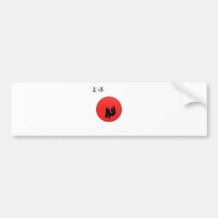 Art Of Judo Print Bumper Sticker