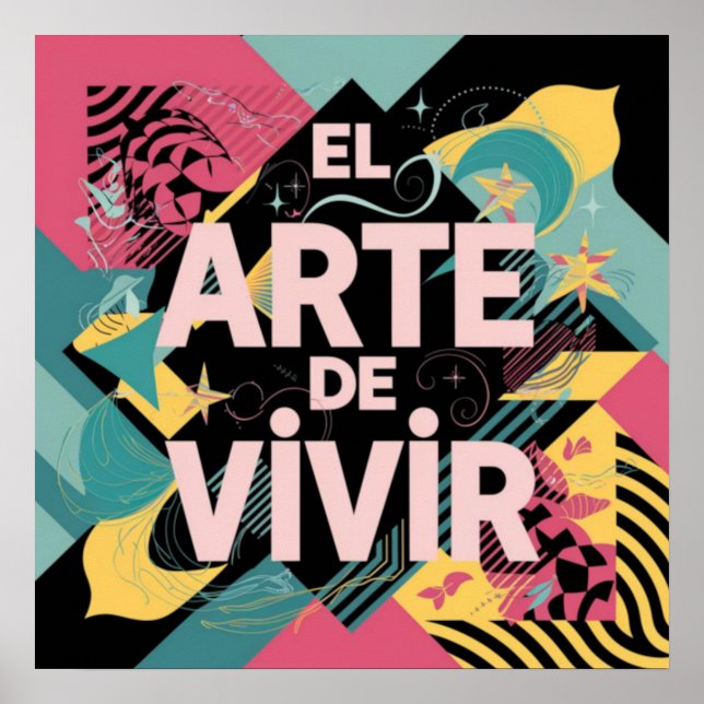 Art of Living Poster (Front)