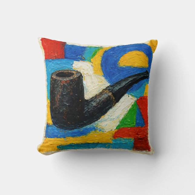 Art of Pipe (#8) Cushion (Front)