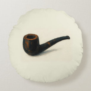 Art of Pipe Round Cushion