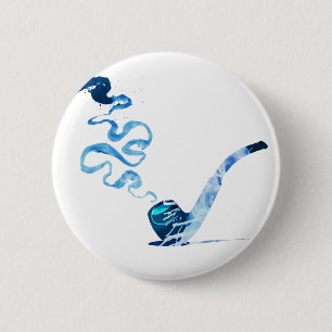 Art of Pipe Smoking 2 6 Cm Round Badge