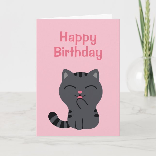 Art of Scratching Illustration Card (Front)