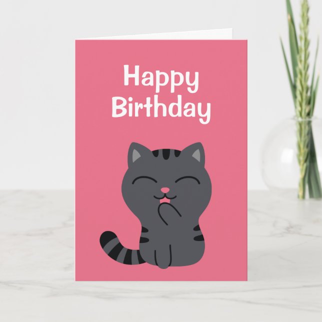 Art of Scratching Illustration Card (Front)