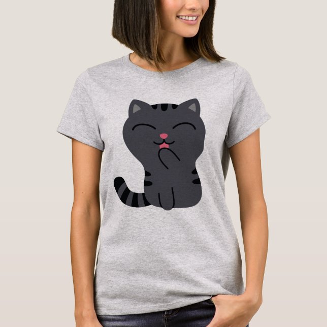 Art of Scratching Illustration T-Shirt (Front)