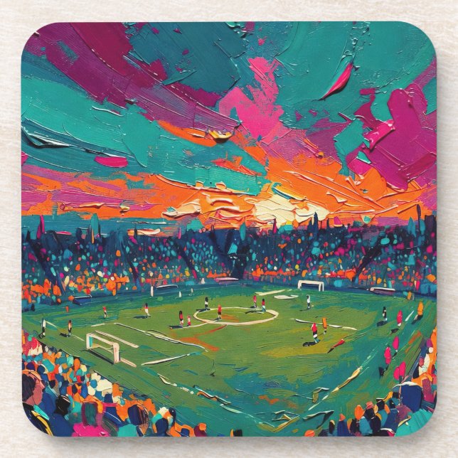 Art of Soccer (#1) Coaster (Front)