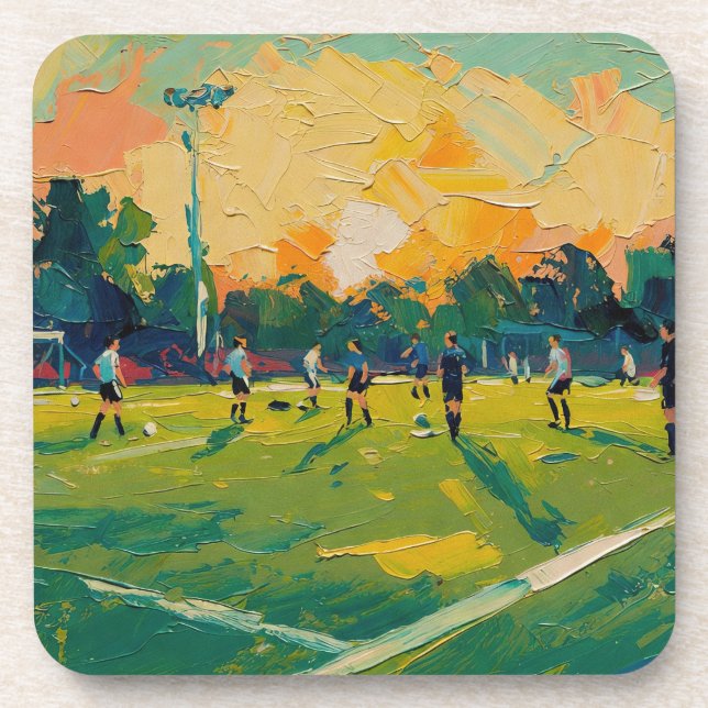 Art of Soccer (#2) Coaster (Front)