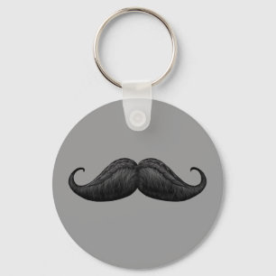 Art of Traditional  Braided Moustache Keychains