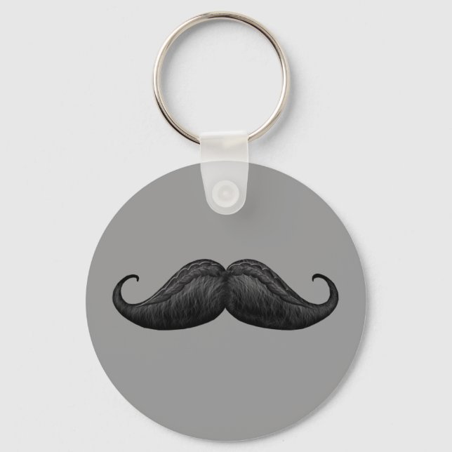 Art of Traditional  Braided Moustache Keychains (Front)