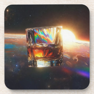 Art of Whiskey: In Space (Painting No. 6) Coaster