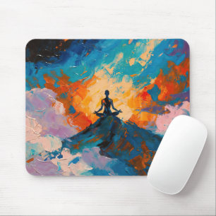 Art of Yoga (#4) oil painting Mouse Pad