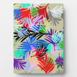 Art on easel plaque