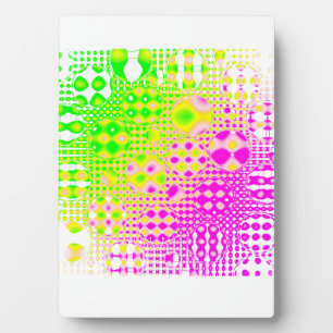 Art on easel plaque