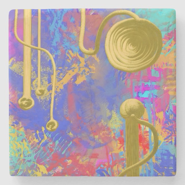 Art on the Table Coasters (Front)