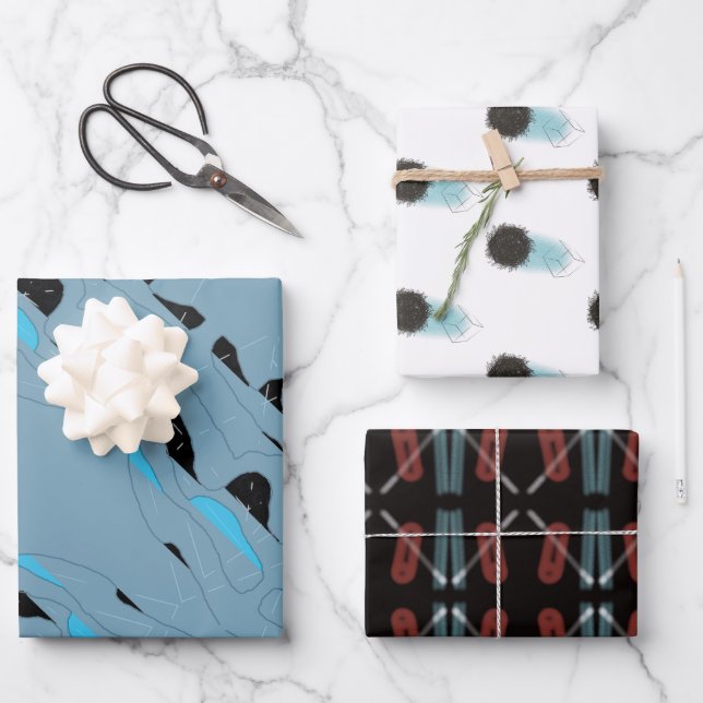 ART ON WRAPPING PAPER, MY FAVE! PAPER SHEET (Front)