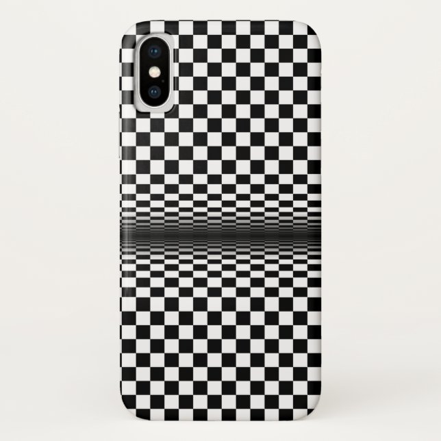 art optical black white contrast Case-Mate iPhone case (Back)