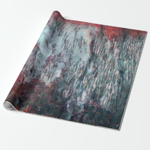 Art painting texture background. Abstract colourfu Wrapping Paper