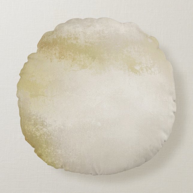 art paper texture for background 2 round cushion (Front)